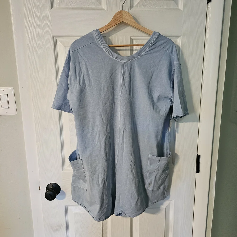 Free People Movement TEE ROMPER XS Steel - Picture 4 of 11